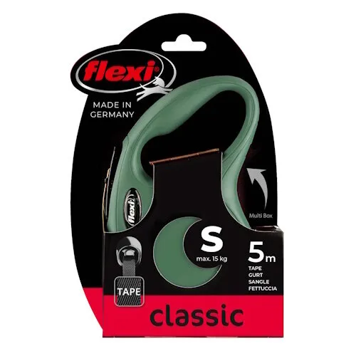 Flexi New Classic Lint Olijfgroen