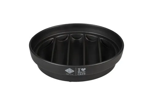 D&D Home SUE Slow Feeder 'Golf' Zwart – 750 ml