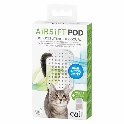 Cat It Airsift Pod Filterdoosje – met filter & kleefstrip