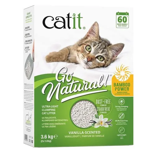 Cat It Bamboe Klontvormende Kattenbakvulling – 2 × 1,8 kg Cat It Bamboe Klontvormende Kattenbakvulling – 2 × 1,8 kg
