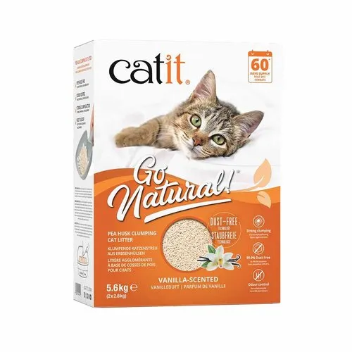 Cat It Erwtenschil Klontvormende Kattenbakvulling – Vanille & Lavendel – 6 l Cat It Erwtenschil Klontvormende Kattenbakvulling – Vanille & Lavendel – 6 l