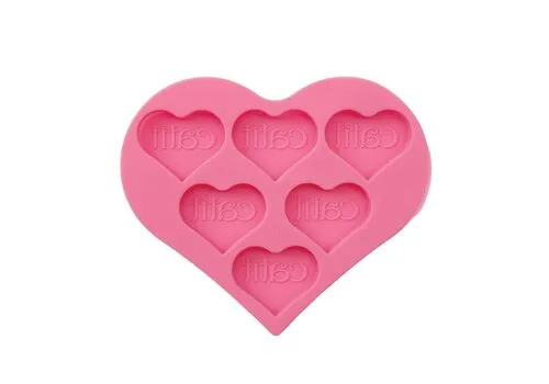 Cat It Silicone IJsjesvorm Hartjes – 15 × 13 × 1 cm