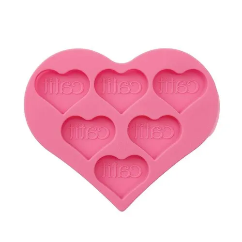Cat It Silicone IJsjesvorm Hartjes – 15 × 13 × 1 cm