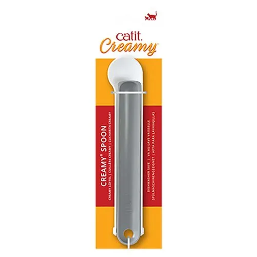 Cat It Creamy Spoon – handige voerschep voor kattensnacks