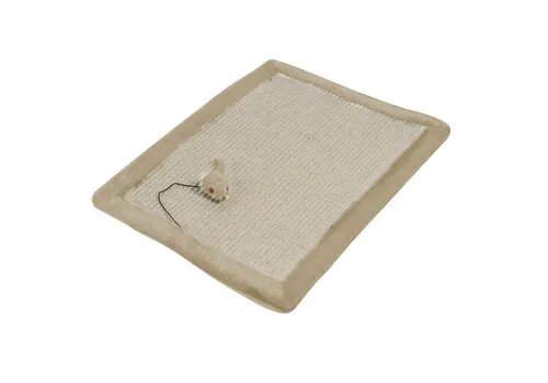 Ebi Comfort Krabmat met pluche en speelmuis – 50 × 32 cm