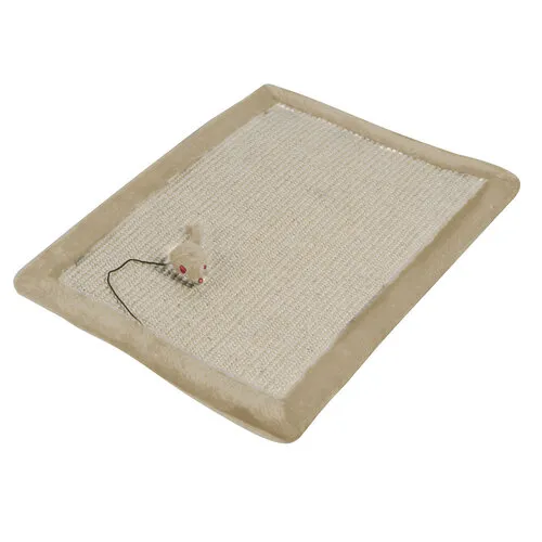 Ebi Comfort Krabmat met pluche en speelmuis – 50 × 32 cm