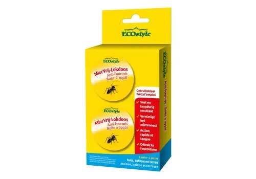 ECOstyle Mierenlokdozen 2 stuks - effectief tegen mieren