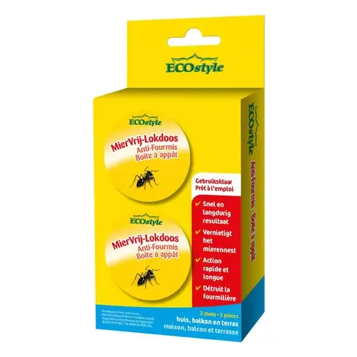 ECOstyle Mierenlokdozen 2 stuks - effectief tegen mieren