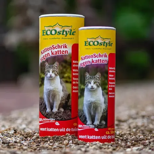 ECOstyle Kattenschrik korrels - geurkorrels tegen katten in de tuin ECOstyle Kattenschrik korrels - geurkorrels tegen katten in de tuin