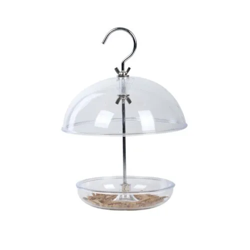 Tweetfeed Voederhuis Robin voor tuinvogels – 15,6 × 15,6 × 21,5 cm