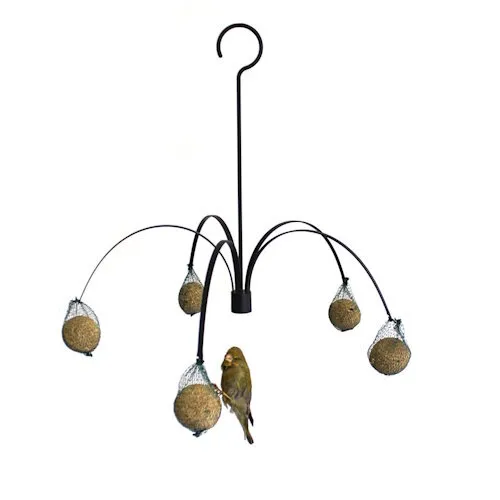 Tweetfeed Palm Feeder hangmodel PVC – 45 × 45 × 41 cm
