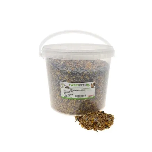 Tweetfeed Strooivoer emmer – 3,5 kg