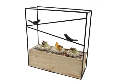 Tweetfeed Vogeltaart met vogeltjes – 28 × 10 × 29 cm