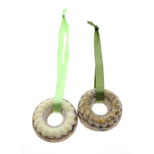 Tweetfeed Vogelkrans hangend assorti – 10 × 10 × 4 cm