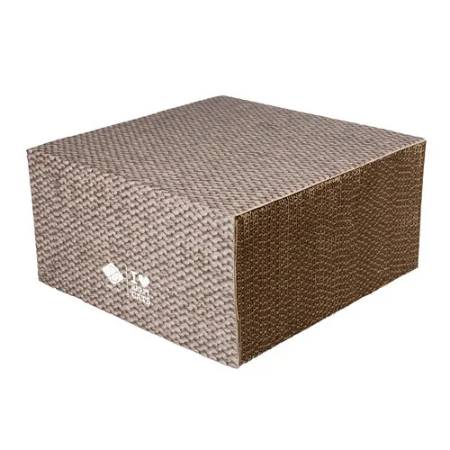 D&D Home Kartonnen Krabblok FREYA – S (30 × 30 × 15 cm) & L (30 × 30 × 30 cm)