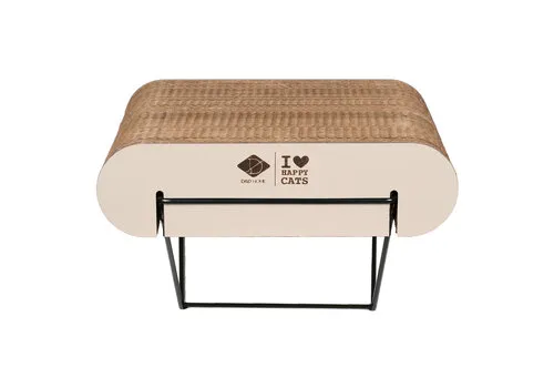 D&D Home Kartonnen Wandplank “David” – Bruin/Beige, S & L