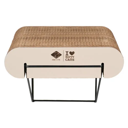 D&D Home Kartonnen Wandplank “David” – Bruin/Beige, S & L