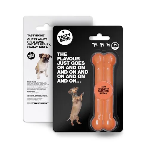 Tasty Bone Smoked Steak Toy - 11 cm