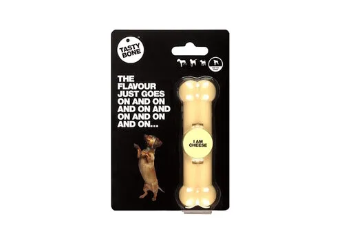 Tasty Bone Cheese Toy - 11 cm