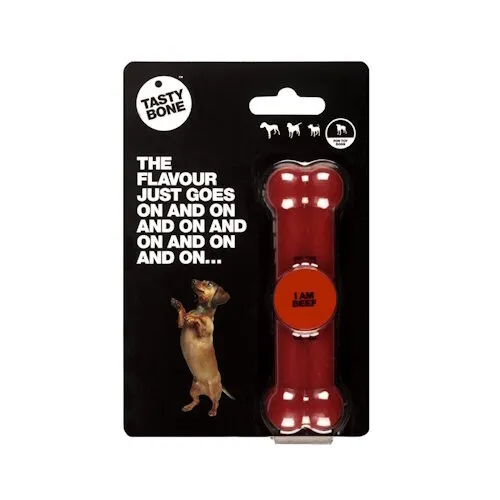 Tasty Bone Beef Toy - 11 cm