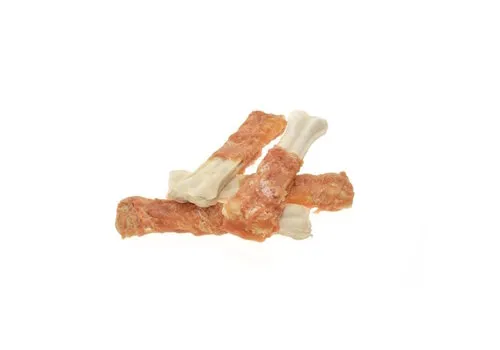 Zoolekker Rawhide bot met kip 20 cm bulk