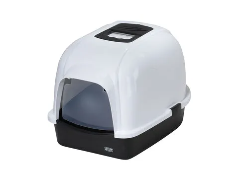 Ebi Kattentoilet Eclipse Wit/Zwart – M & L