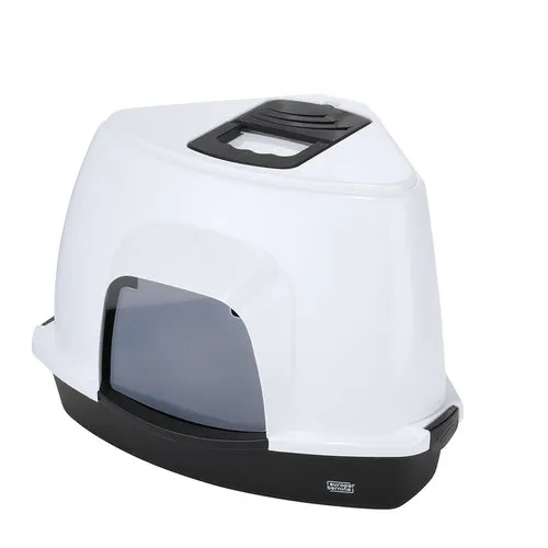 Ebi Kattentoilet Prism Wit/Zwart – M & L