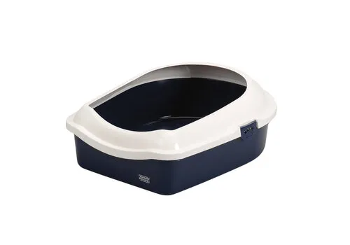 Ebi Kattentoilet Space Wit/Donkerblauw – M & L