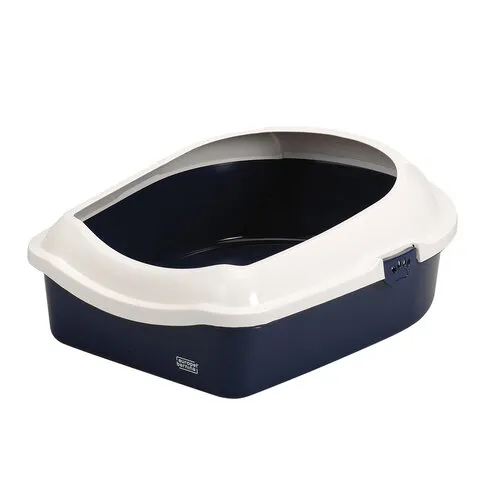 Ebi Kattentoilet Space Wit/Donkerblauw – M & L