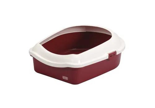 Ebi Kattentoilet Space Wit/Rood – M & L