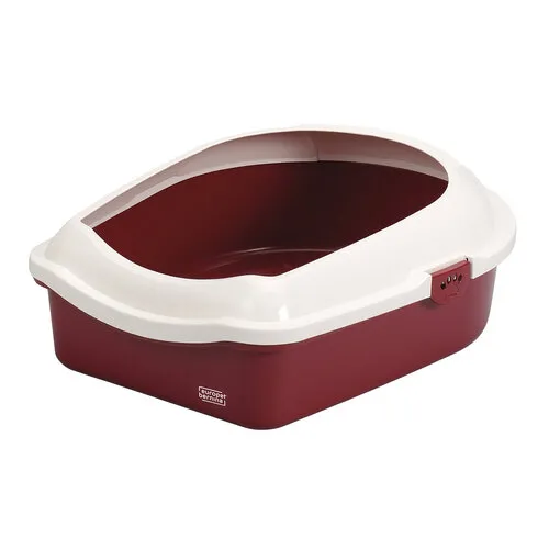 Ebi Kattentoilet Space Wit/Rood – M & L