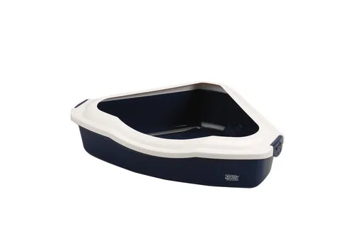 Ebi Kattentoilet Spectra Wit/Donkerblauw M – 38×56×14 cm