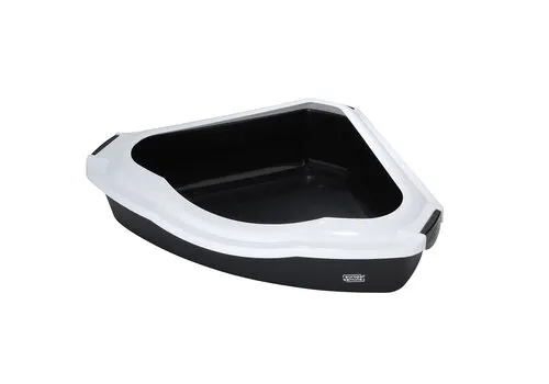 Ebi Kattentoilet Spectra Wit/Zwart M – 38×56×14 cm