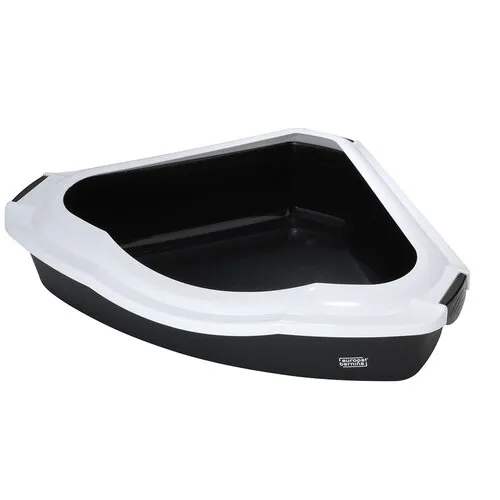 Ebi Kattentoilet Spectra Wit/Zwart M – 38×56×14 cm