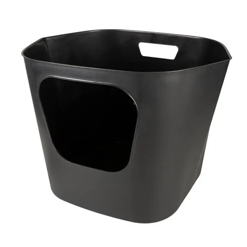 D&D Home Kattentoilet DEAN Open Wit/Zwart of Grijs