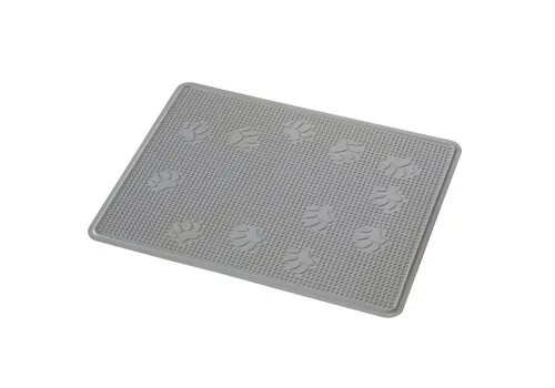 Ebi Kat Toiletmat Rubber Grijs – 33×43 cm