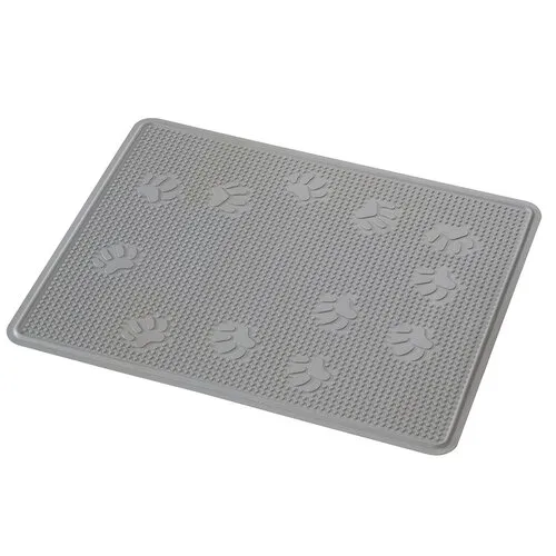 Ebi Kat Toiletmat Rubber Grijs – 33×43 cm