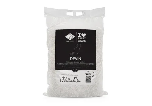 D&D Home Ongeparfumeerde Kattenbakvulling DEVIN – 12 kg / 13,8 L