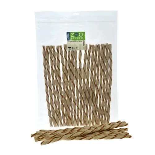 Zoolekker Kipwokkel 32-34CM 20 Stuks
