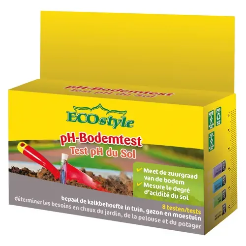 ECOstyle pH-Bodemtest - eenvoudig de zuurtegraad meten ECOstyle pH-Bodemtest - eenvoudig de zuurtegraad meten