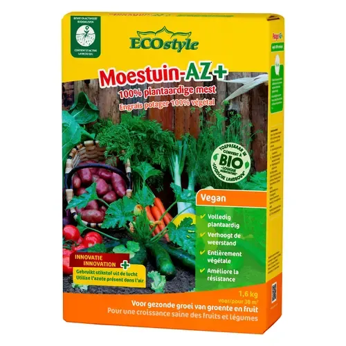 ECOstyle Moestuin-AZ+ - organische mest voor groenten en kruiden