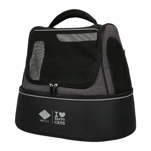D&D Home Kattentransporttas PHOEBE – 50×35×40 cm, max. 6 kg