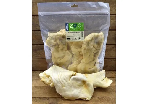 Zoolekker Runderneus wit hondensnack - 250 g