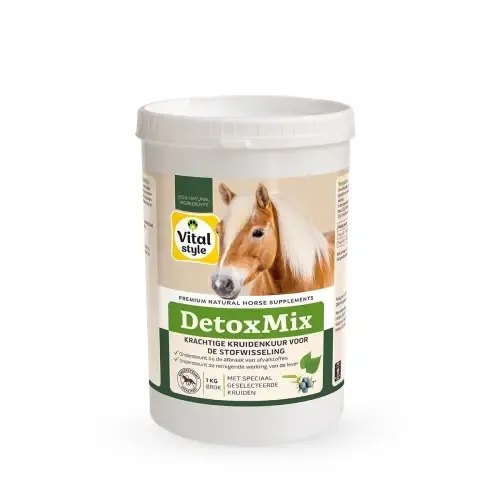 VITALstyle DetoxMix - krachtige kruidenkuur voor paarden
