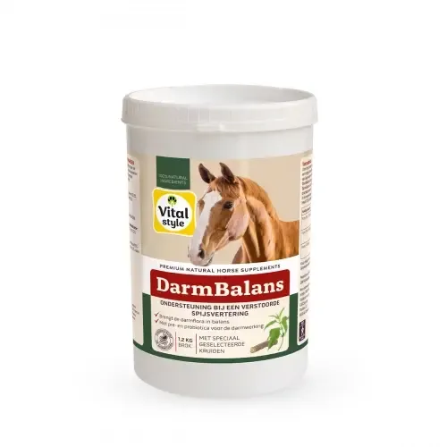 VITALstyle DarmBalans - ondersteuning voor gezonde darmflora bij paarden