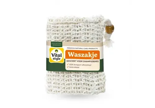 ECOstyle Shampoobar waszakje - biologisch afbreekbaar en herbruikbaar
