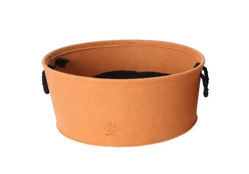 D&D Home Kattenmand Felt Vat Oranje – M, L en XL