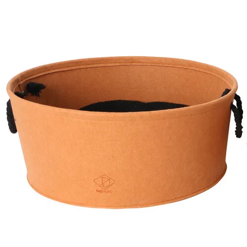 D&D Home Kattenmand Felt Vat Oranje – M, L en XL
