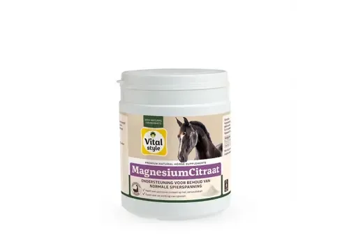VITALstyle MagnesiumCitraat - ondersteuning voor spieren en zenuwstelsel bij paarden