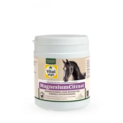 VITALstyle MagnesiumCitraat - ondersteuning voor spieren en zenuwstelsel bij paarden